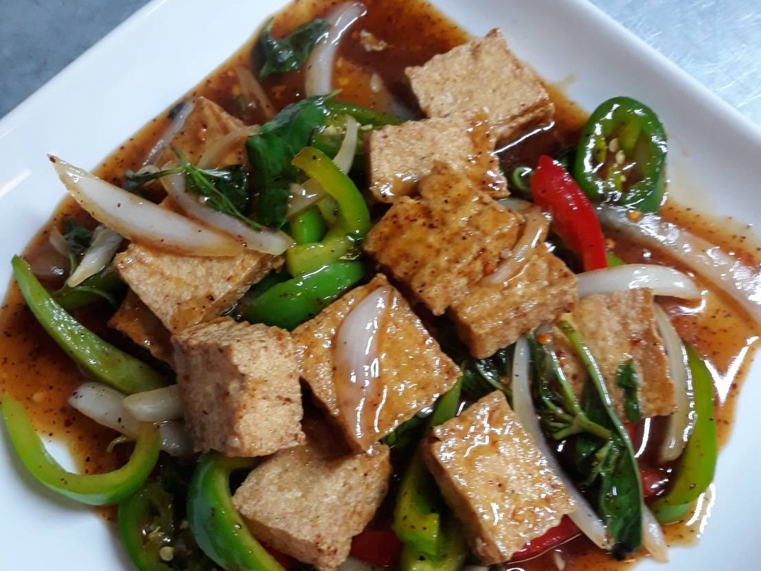 Thai Star Pad Gra Prow with Tofu