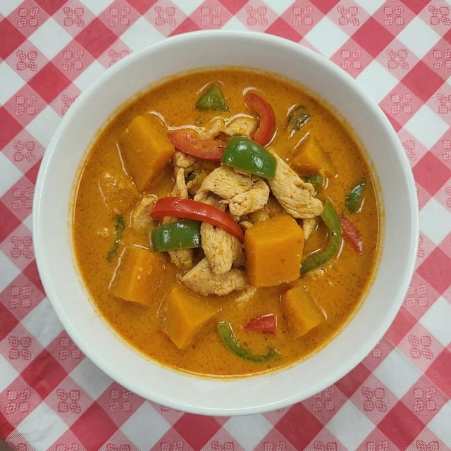 Butternut Squash Curry.