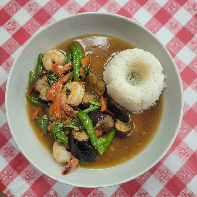 Stir-Fried Eggplant.