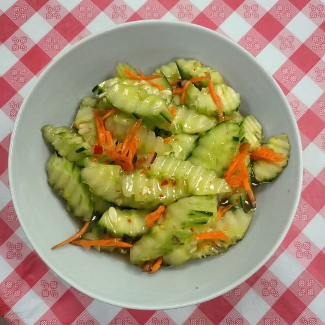 Cucumber Salad.