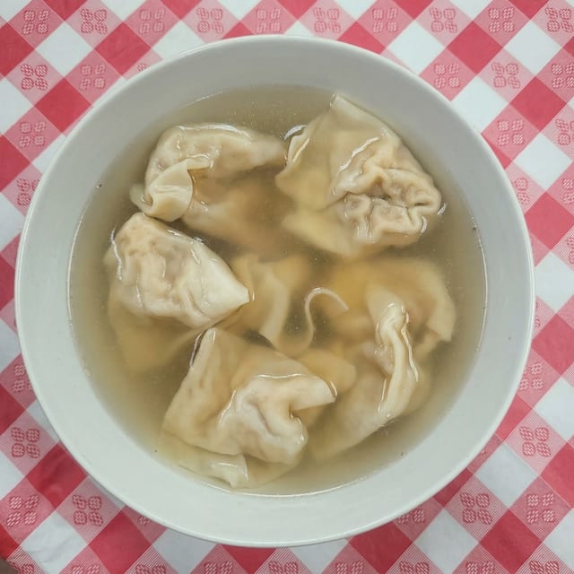 Wonton Soup.