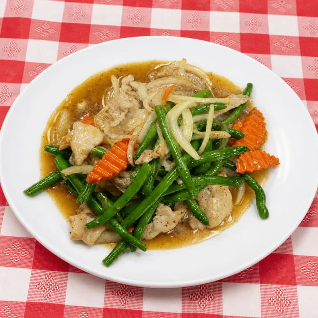 Stir Fried Green Beans.