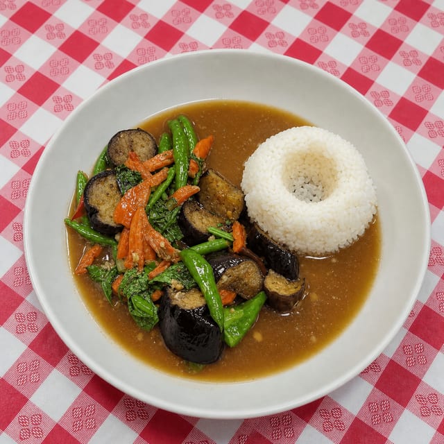 Stir-Fried Eggplant.