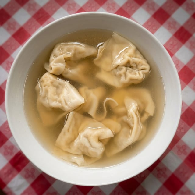 Wonton Soup.