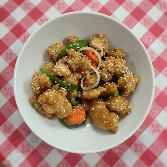 Orange Chicken.