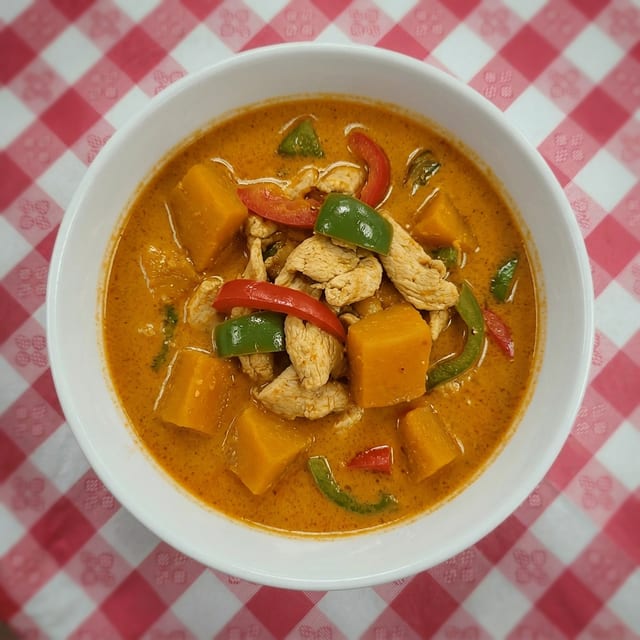 Butternut Squash Curry.