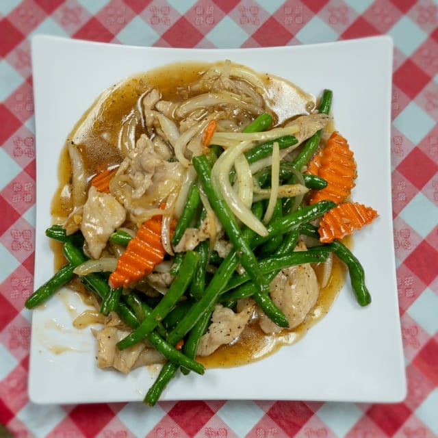 Stir Fried Green Beans.