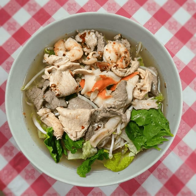 Noodle Soup Combination.