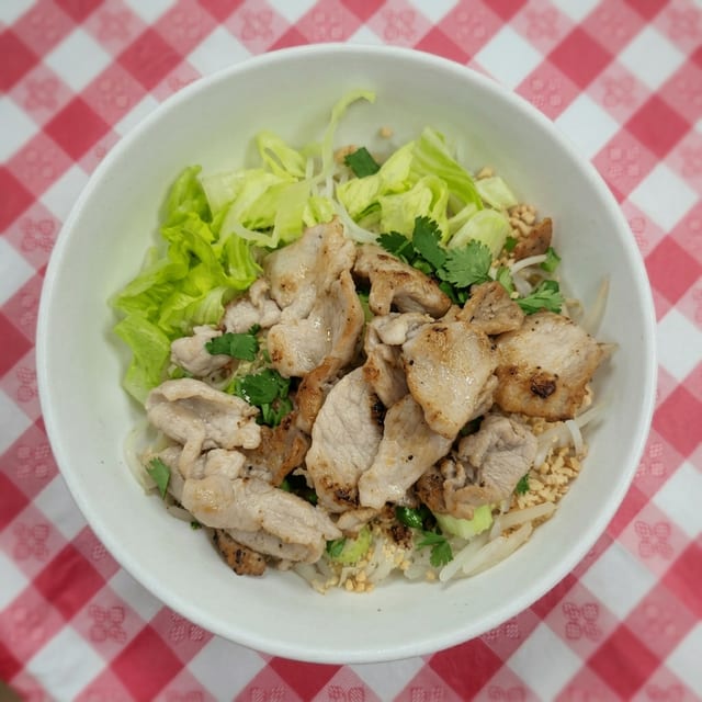 Steamed Noodles.