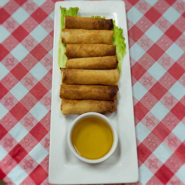 Fried Banana with Honey.