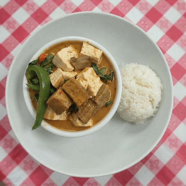 Red or Green Curry.